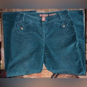 Bandolino Women’s Teal Corduroy Trousers Gently Used in Great Condition
Sz 4